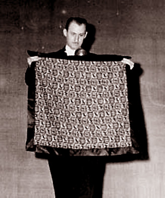 Joe Karson performing the Zombie Ball Illusion
