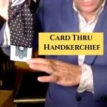 card thru handkerchief