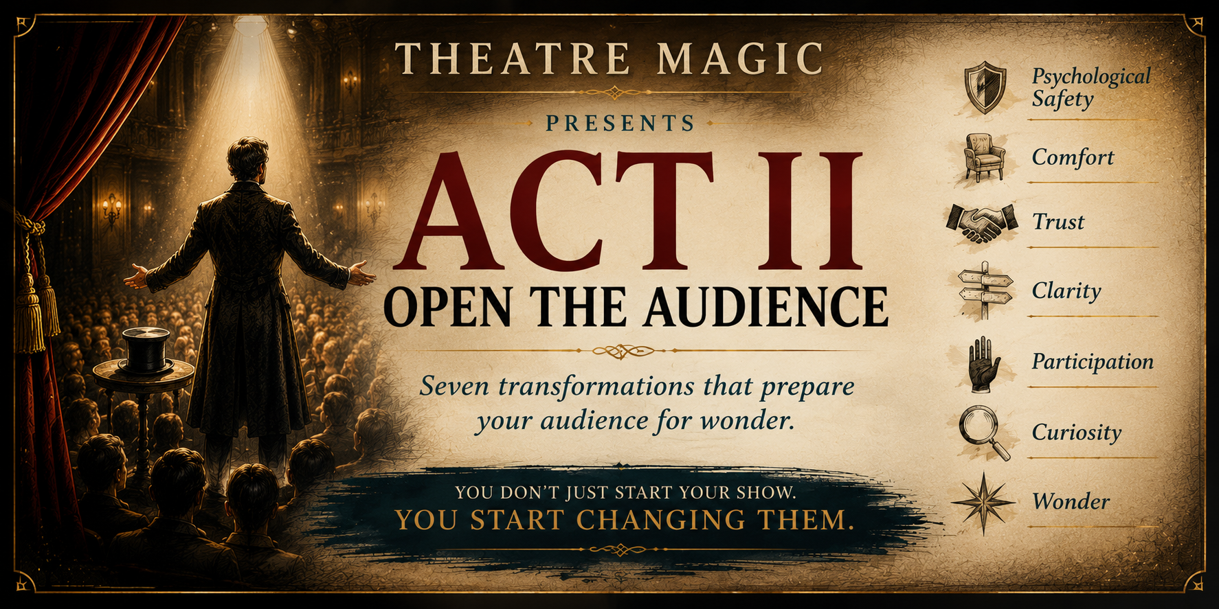 perfect opener open the audience